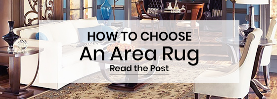 Learn how to choose an area rug