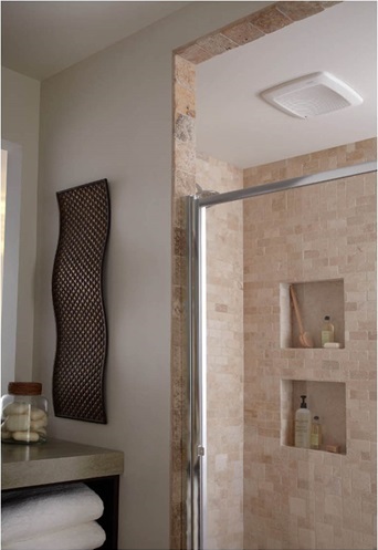 How Bathroom Exhaust Fans Work Home - Wall Mounted Bathroom Exhaust Fan In Shower