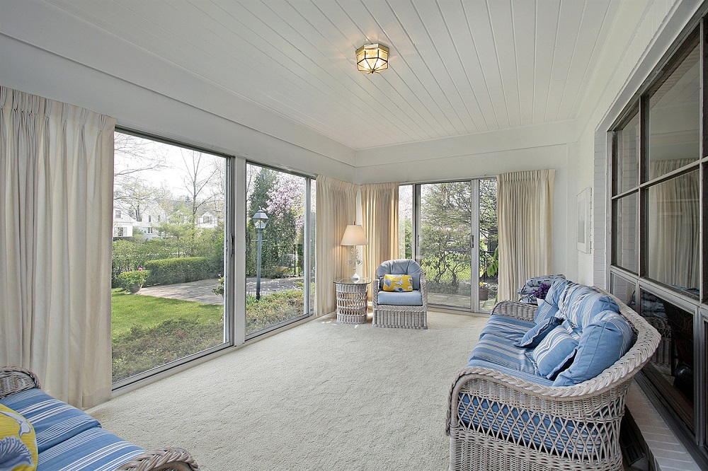 How To Insulate A Sunroom Or 3 Season Porch Home - What Kind Of Furniture For 3 Season Room