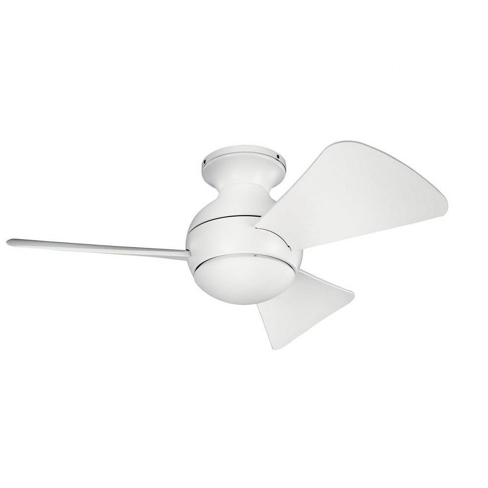 Kichler Lighting 330150 Sola 34 Ceiling Fan With Light Kit