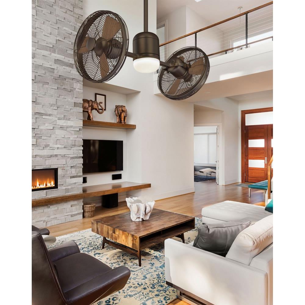 Elemental Gyro 42 Ceiling Fan With Light Kit