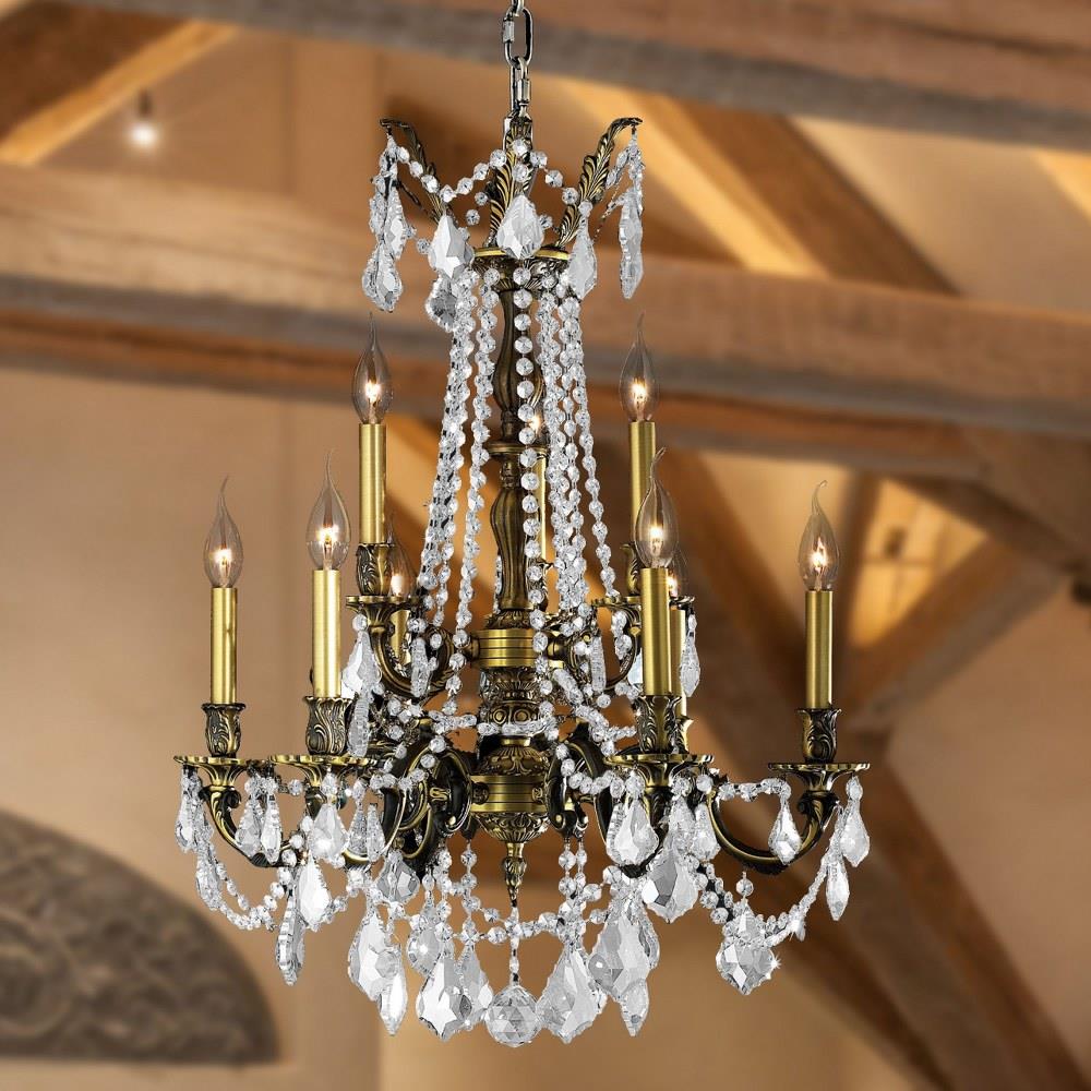 Worldwide Lighting W83307 Windsor Nine Light 2 Tier Large Chandelier Nine Light 2 Tier Large Chandelier